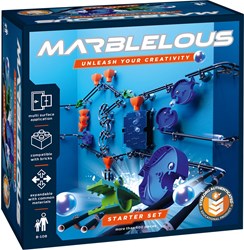 Marblelous pista de canicas XL set inicial 500 piezas compatible LEGO STEM