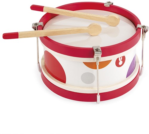 Janod tambor de madera - Juguete musical Confetti para niños-3