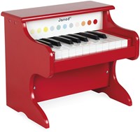 Janod Confetti - Teclado electrónico de madera para niños - 18 teclas - Juguete musical-3