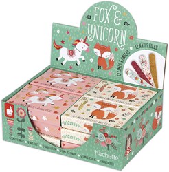 Janod Limas de Uñas Jolie Papeterie Zorro y Unicornio para niños