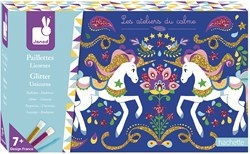 Janod kit creativo unicornios con purpurina juguete creativo