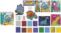 Janod set de mosaico dinosaurio - manualidad creativa para niños-2