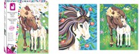 Janod pintar por números caballos - set creativo para niños-2