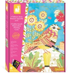 Janod Atelier - Placa de oro Pintando el Jardín