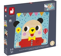 Janod Juego Educativo Magnético - Juguete de Madera para Niños - Motricidad Fina-2