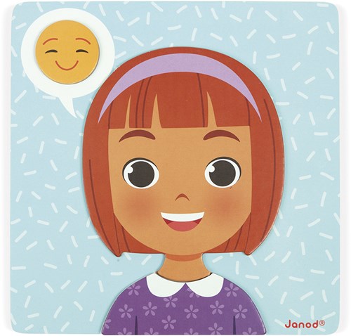 Janod juego magnético emociones - juguete educativo para niños-3