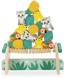 Janod juego de equilibrio puente de madera Tropik - juguete educativo desde 2 años