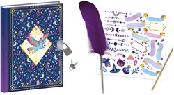 Janod Atelier - Escuela de magia - Diario mágico con candado y bolígrafo
