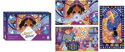 Janod juguete de mosaico Magic school - set creativo para niños