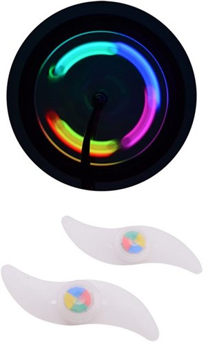Iluminación de radios 2 piezas en cartón 20630-3