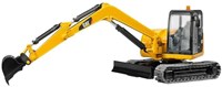 Bruder mini excavadora CAT vehículo de construcción juguete-3