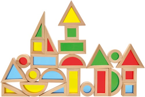 Eduplay bloques de construcción - Rainbow blocks coloridos - juguete educativo