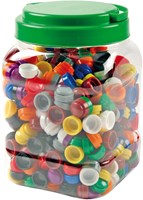 Eduplay vasos apilables juguete - 500 piezas - juguete educativo