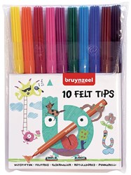 Bruynzeel rotuladores set 10 colores para niños y adultos