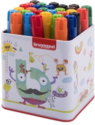 Bruynzeel rotuladores extra gruesos 30 unidades en tubo - juguete colorido
