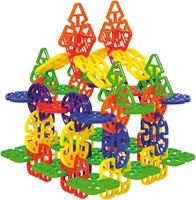 Eduplay set de construcción - Steckrosetten 216 piezas - Juguete creativo para niños