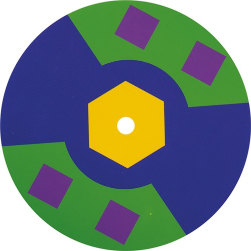 Eduplay trompo de juguete con 10 discos - juguete educativo colorido-3