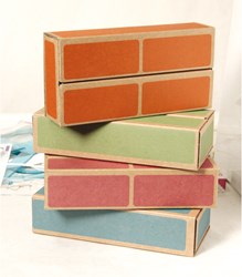 Eduplay bloques de construcción cartón set grande 20 piezas multicolor
