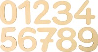 Eduplay número 8 de madera set de juguete 10 piezas - educativo