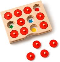 Eduplay juego de buscar y encontrar juguete educativo para niños - cartón colorido