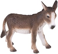 Eduplay - Figura de burro gris sin PVC 10,5 cm juguete animal