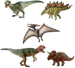Eduplay set de dinosaurios - 5 figuras - juguete educativo