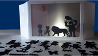 Eduplay teatro de sombras juego educativo cartón multicolor-2