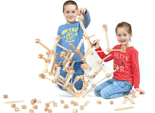 Eduplay bloques de construcción juguete Creative Plug-in Blocks Troxi 141 piezas-2