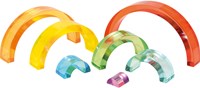 Eduplay piedras de juguete arcoíris - piedras acrílicas coloridas-2