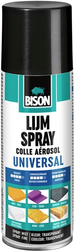 Bison adhesivo en spray universal 200 ml - pegamento fuerte para manualidades y decoración