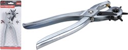Alicates perforadora metal 20cm - perforadora cuero textil plástico plata