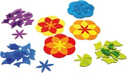 Eduplay set de juguete acrílico Mandala flores - formas coloridas