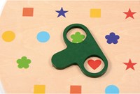 Eduplay juego educativo Match Shapes - juguete de cartón colorido-2