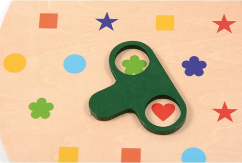 Eduplay juego educativo Match Shapes - juguete de cartón colorido-2
