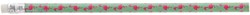 Lápiz flamenco diseño tropical con goma - set de 12 lápices flamenco