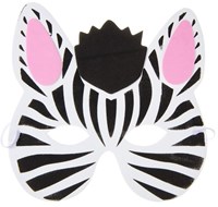 Máscara animal jungla espuma disfraz niños carnaval fiesta creativa-2