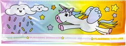 Avión unicornio de espuma juguete arcoíris - avión de espuma colorido