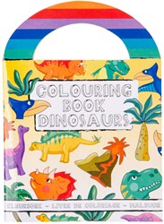 LG-Imports libro para colorear dinosaurio con pegatinas - juguete creativo