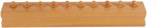 Eduplay juguete de madera Montessori bloque con cilindros set 4 educativo-3