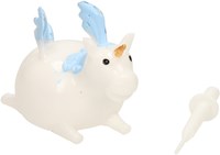 Pelota globo unicornio juguete mágico pelota saltarina blanca unicorn