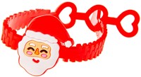 Pulsera navideña goma set de 12 pulseras infantiles coloridas-2