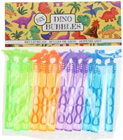 Burbujas juguete Dino regalos fiesta 12 piezas coloridas para niños