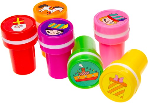 Set de sellos de juguete Sinterklaas - 60 piezas Duckiez-3