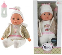 Toi-Toys Muñeca bebé ropa de invierno biberón - Lovely Baby 32 cm-2