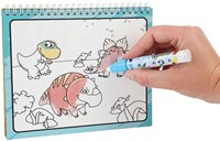 Libro de dinosaurios para colorear con agua 46845B