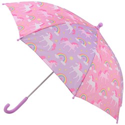 Johntoy paraguas unicornio y arcoíris para niñas - juguete colorido