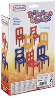 Juego de equilibrio apilar sillas edición viaje juego estratégico infantil-3