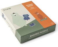 Trixie puzzle de formas de animales cartón FSC - juguete educativo para niños pequeños