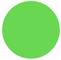 Creall témpera verde - pintura fluorescente botella 250ml-2