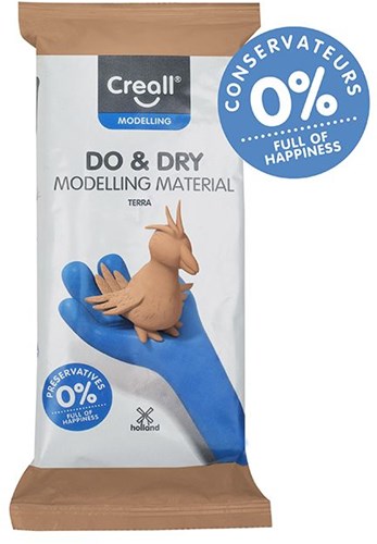 Creall arcilla para modelar autosecante 500g terracota - pasta secado aire-2